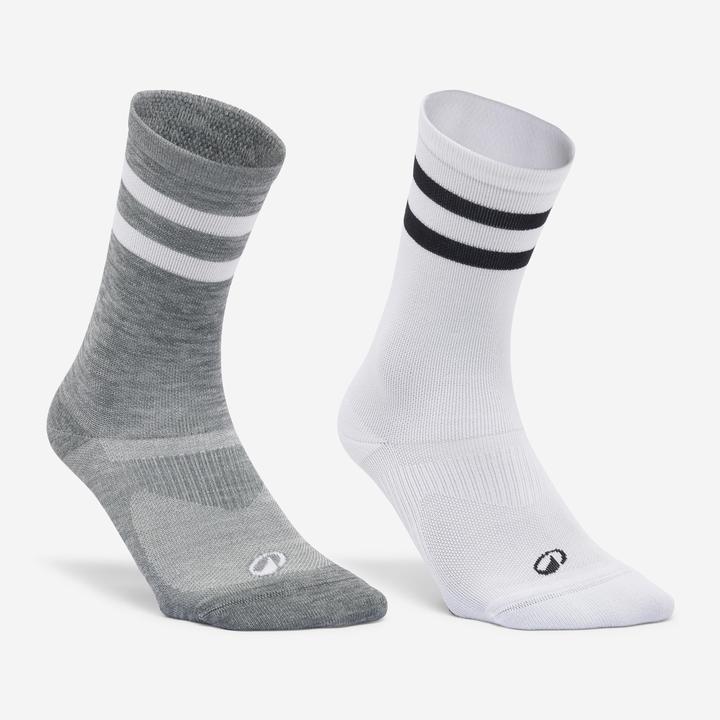 Produktbild Domyos Sportsocken High 2er-Pack - Print (43, 46)