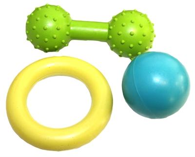 Immagine prodotto Happy Pet Little Rascals 3 pezzi in gomma Multipack (Giochi per cuccioli)
