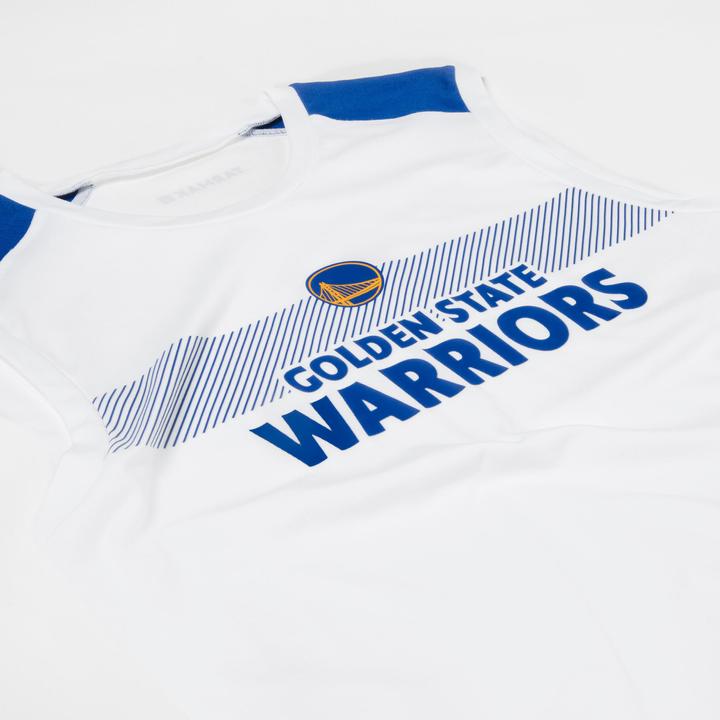 Image du produit Tarmak Maillot de basket sans manches femmes/hommes - NBA Golden Warriors 500 blanc (XS)