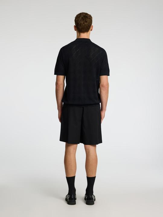Produktbild Selected Homme Kurzarm Polohemd aus Strick (XL)