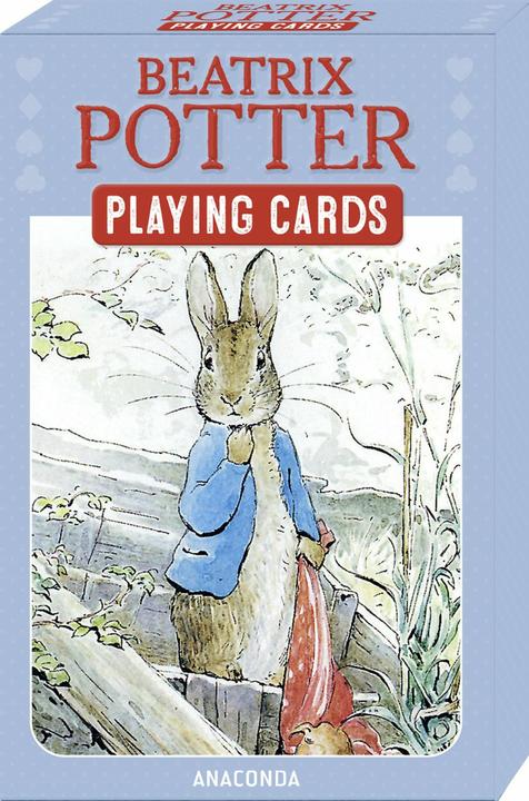 Image du produit Jeu de cartes Beatrix Potter. 54 cartes à jouer avec 30 motifs de Pierre Lapin et ses amis (Allemand)