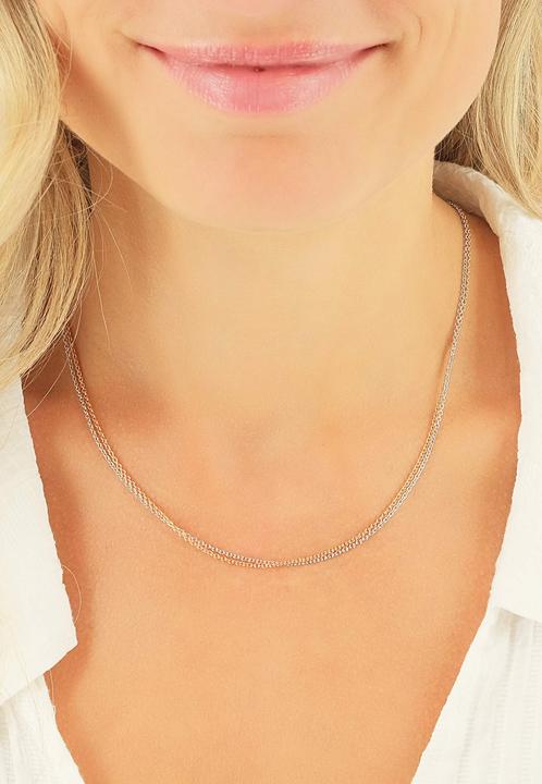 Image du produit Muau Ancrage rond (750, Or rose, Or blanc 18 carats, 42 cm)