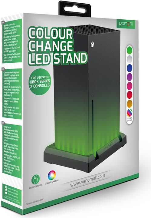 Actual product image Venom Colour Change Led Stand (Xbox Series X)
