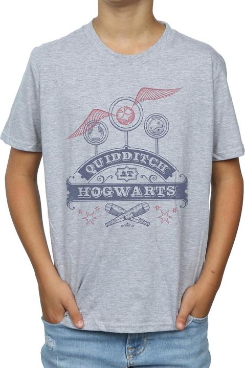 Actual product image Boys Quidditch At Hogwarts T-Shirt (152, 158)