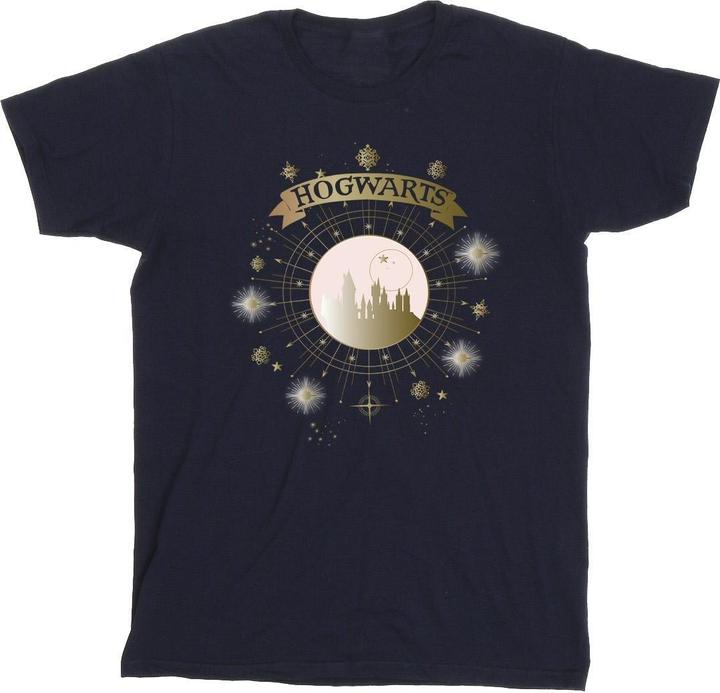 Actual product image Girls Hogwarts Yule Ball Cotton T-Shirt (128)