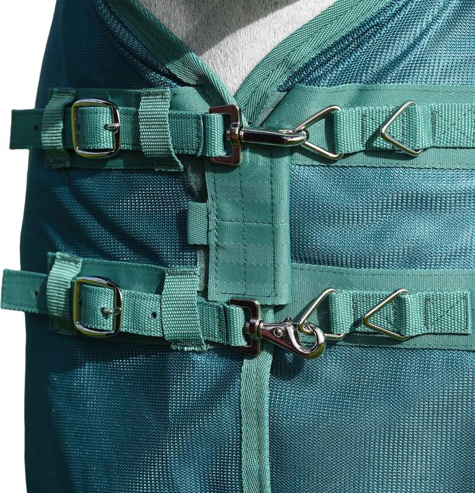 Immagine prodotto Weatherbeeta Tappeto per cavalli GreenTec ComboCollar Airflow per la protezione dalle mosche (160 cm)