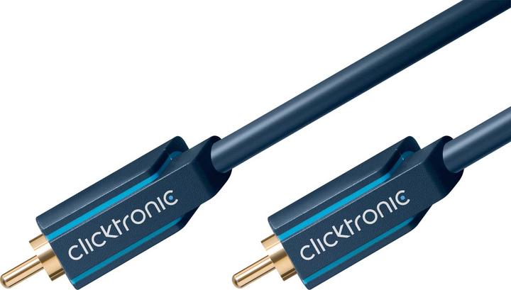 Produktbild clicktronic Cinch-Koaxialkabel (7.50 m, Cinch)