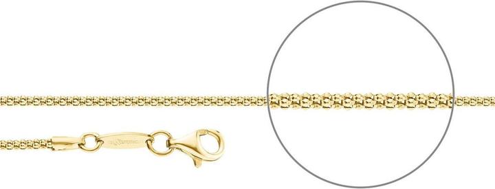 Immagine prodotto Der Kettenmacher Collana Collana Coreana Collana (Argento, 45 cm)