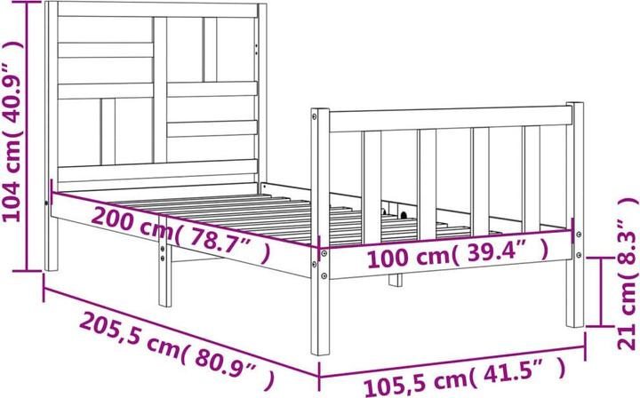 Image du produit VidaXL Adino (100 x 200 cm)