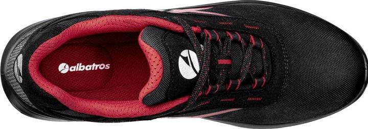 Image du produit Albatros GRID LOW SRC 648710210000036 Chaussures de sécurité S3 Taille (UE) : 36 Noir, Rouge 1 paire (S3, 36)