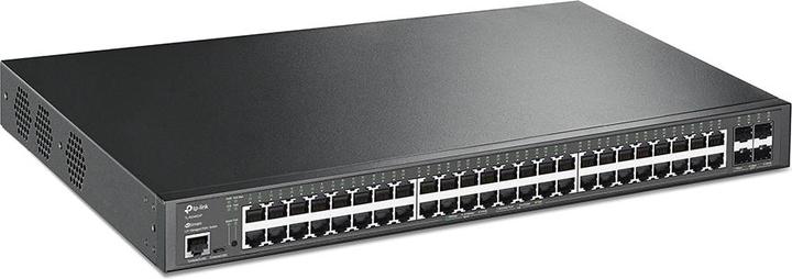 TP-Link (TL-SG3452XP) JetStream 48-Port Gigabit and 4-Port 10GE SFP L2 Managed Switch with 48-Port PoE, Rac (48 ports)