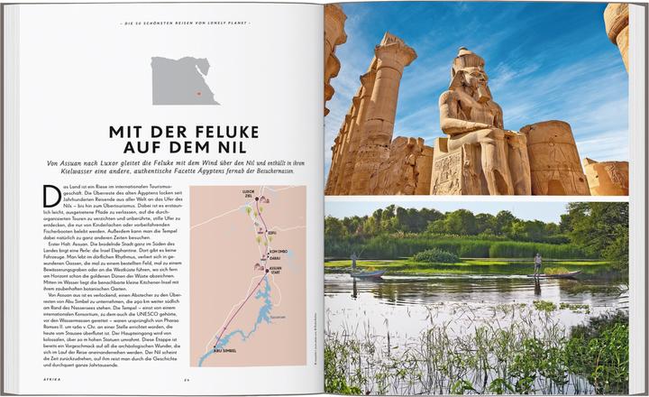 Actual product image Bildband Die 50 schönsten Reisen von (German, Lonely Planet Publisher, 2024)