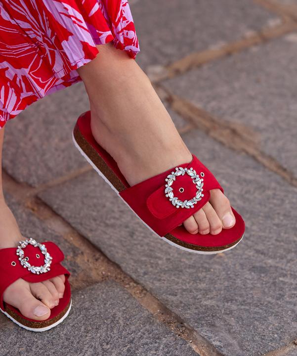 Image du produit Joe Browns Jewelled Buckle Slider Sandals (37)