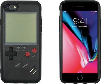 Muvit Coque Retro Game Noire: Apple Iphone Se/8/7 (Apple iPhone SE)