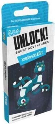 Actual product image Asmodée Unlock! Short Adventures Schrödinger's Cat (German)