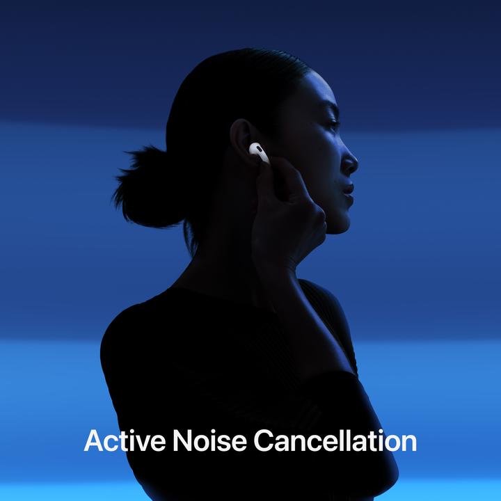 Image du produit Apple AirPods 4 (ANC, 4 h, Sans fil)