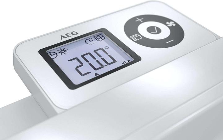 Image du produit AEG Haustechnik WKL 1005, convecteur mural 1000 W pour env. 10 m², avec prise de courant (1000 W)