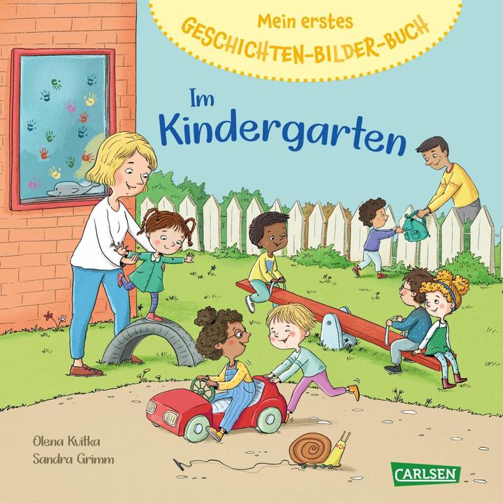 Actual product image My first story and picture book: In kindergarten (German)