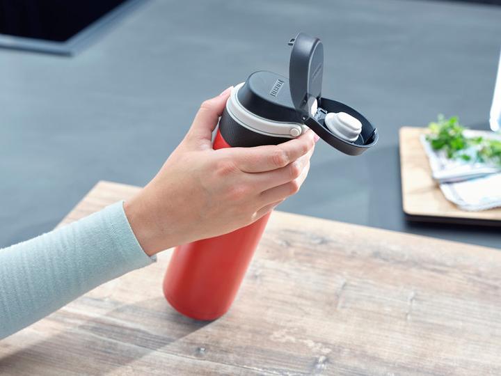 Produktbild Leifheit Borraccia Flip Acciaio Rossa 600ml (0.60 l)