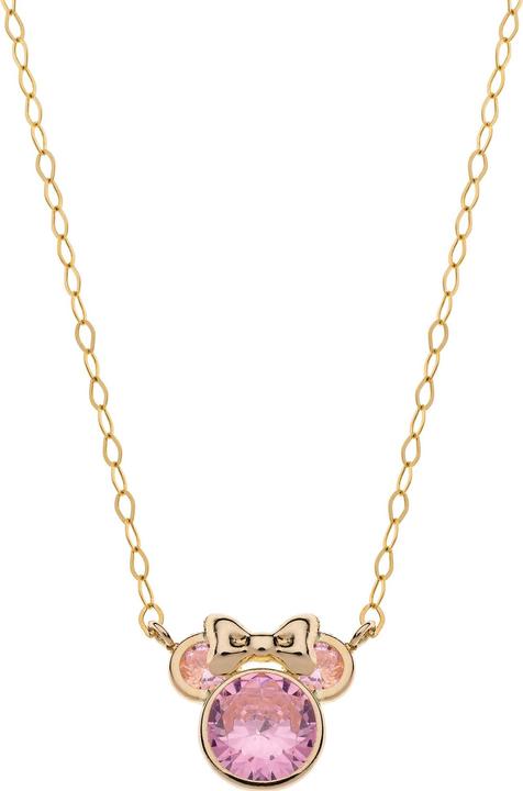 Produktbild Disney Halskette Minnie Mouse, Gold 375 (375er Gelbgold, 35 - 40.5 cm)