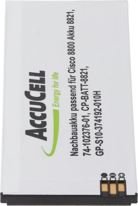 Actual product image Cisco Battery 8800 Battery 8821, 74-102376-01, CP-BATT-8821, GP-S10-374192-010H