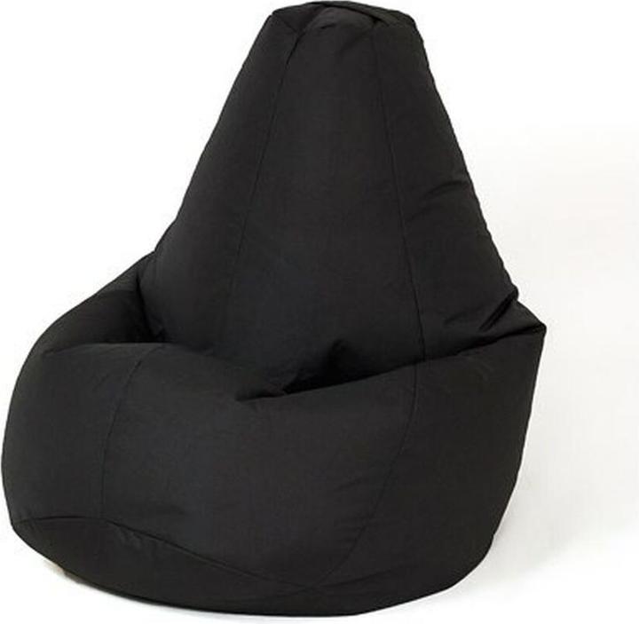 Actual product image Go Gift Sako bag pouffe pear black XXL 140 x 100 cm