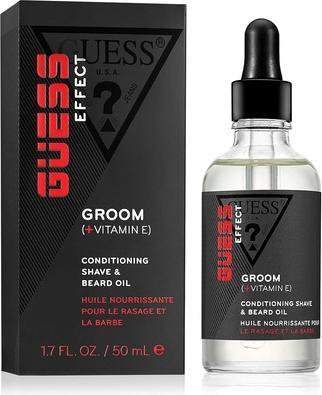 Actual product image Guess Effect Boost Conditioning Shave and Beard Oil for Men 1.7 oz