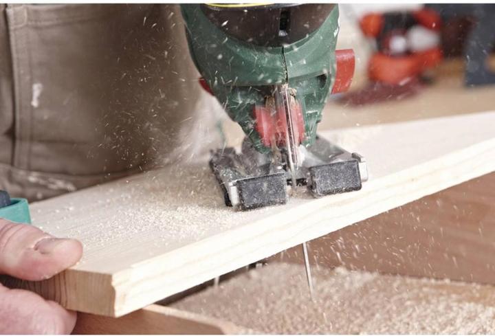 Actual product image wolfcraft wolfcraft 2 jigsaw blades HCS L=100mm T-shaft