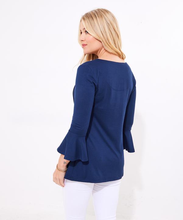Actual product image Joe Browns Longline Button-Down Jersey Top (46)