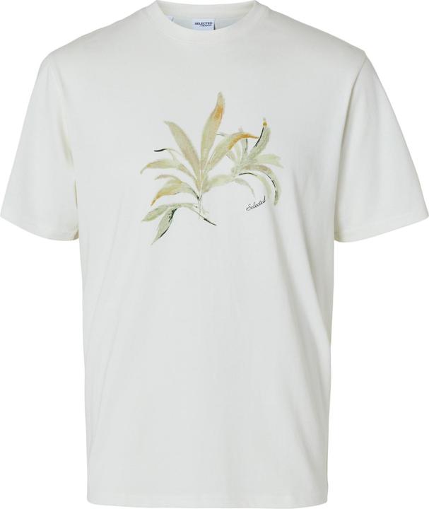 Actual product image Selected Homme Cotton print T-shirt (XL)