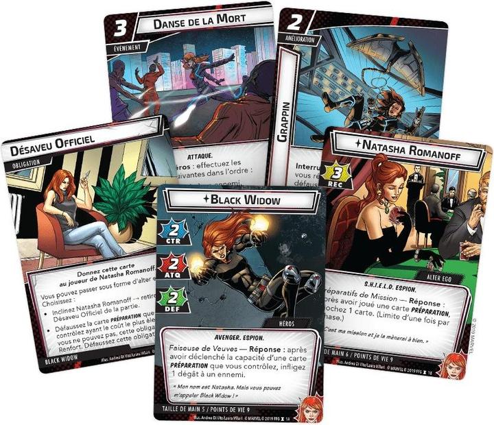 Image du produit FFG Marvel Champions - Black Widow (Français)