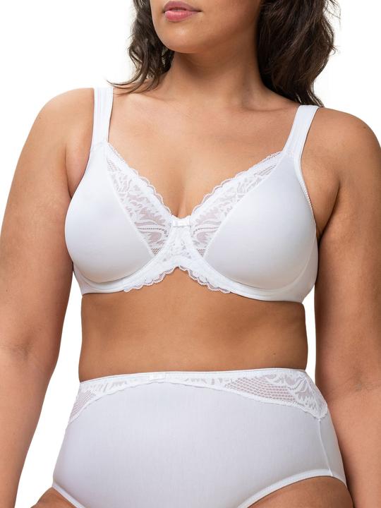 Actual product image Triumph Modern Lace+Cotton underwired bra (85 D, pack of 2)