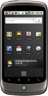 HTC Google Nexus One - Marrone (512 GB, 3.70", 5 Mpx, 3G)