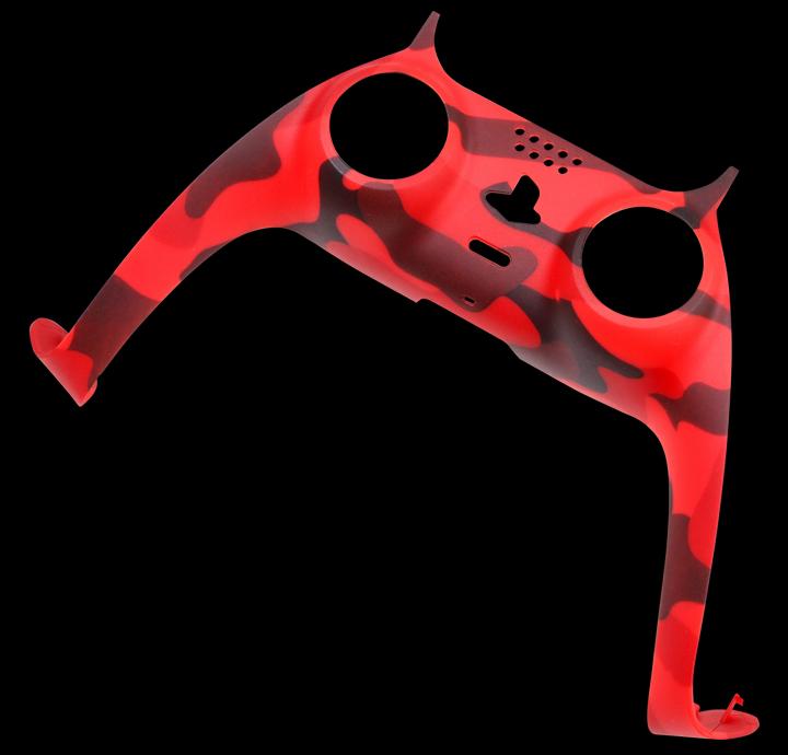 Actual product image Piranha PS5 Controller Skins - Camo Red (PS5)