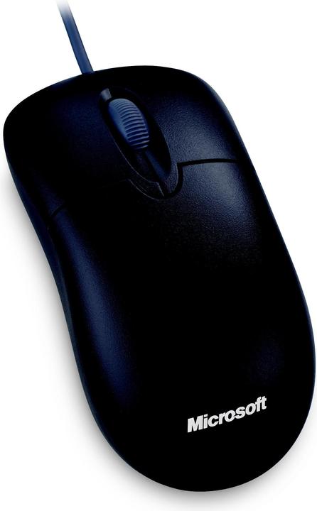 Microsoft Basic Optical Mouse - Maus - rechts- und linkshändig (Kabelgebunden)