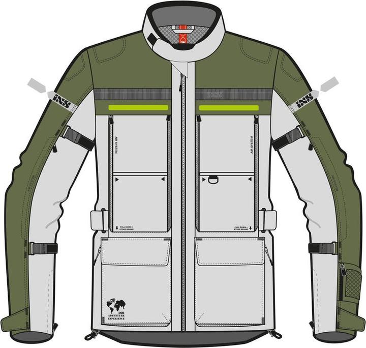 Immagine prodotto iXS Giacca da viaggio Montevideo-Air 3.0 (Uomini, 3XL)