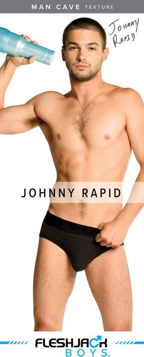Actual product image Fleshlight Johnny Rapid Man Cave