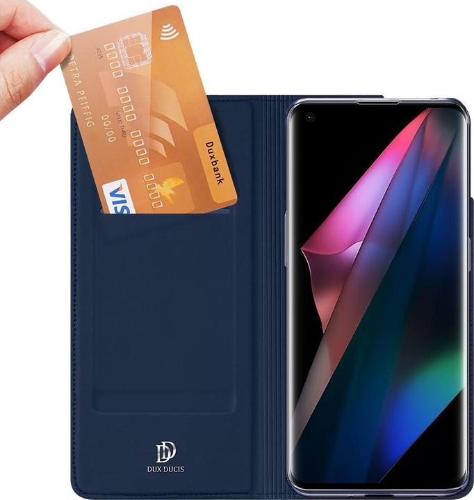 Actual product image Dux Ducis Skin Pro Series Bookcover (Oppo Find X3 Pro)