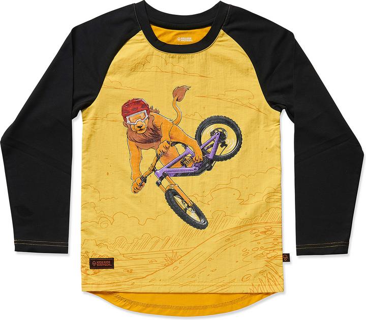 Image du produit Kids Ride Shotgun Lion Windproof Kids MTB Jersey (92)