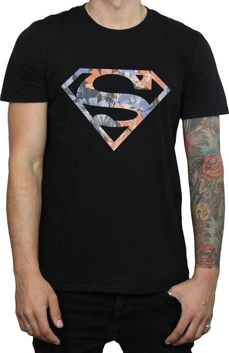 Produktbild Superman Floral Logo 2 TShirt (3XL)