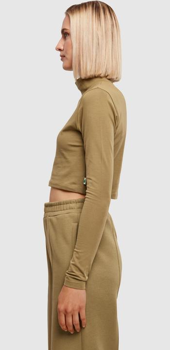 Image du produit Urban Classics Ladies Organic Cropped Turtelneck Longsleeve (XXL)