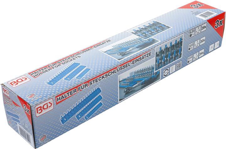 Produktbild BGS Halter für Steckschlüssel-Einsätze 3-tlg. (10 mm)