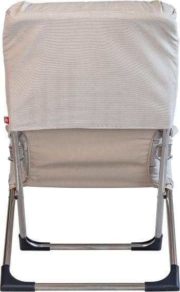 Immagine prodotto Fiam FIESTA SOFT ALU 027S LETTINO RELAX Poliestere bianco-nero - ALLUMINIO