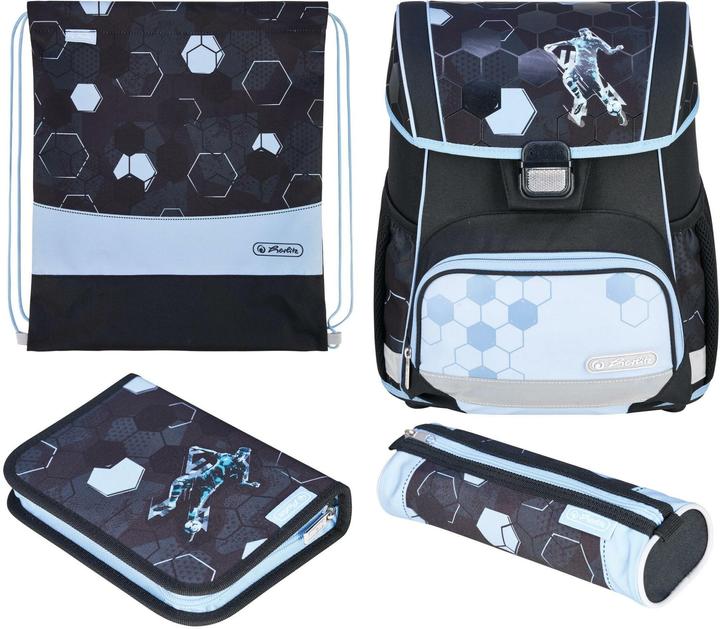 Produktbild Herlitz Schulranzen Loop Plus Cyber Soccer (17 l)