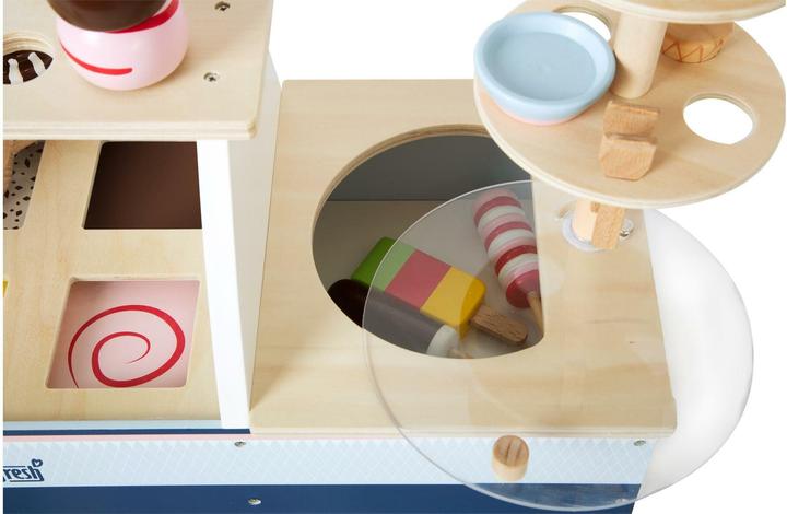 Actual product image small foot Ice cream counter fresh