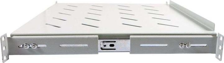 Produktbild Allnet 48,30cm (19")zbh. Fachboden ausziehbar, für 1200mm Schrank tiefe, Lichtgrau, t950-1050mm