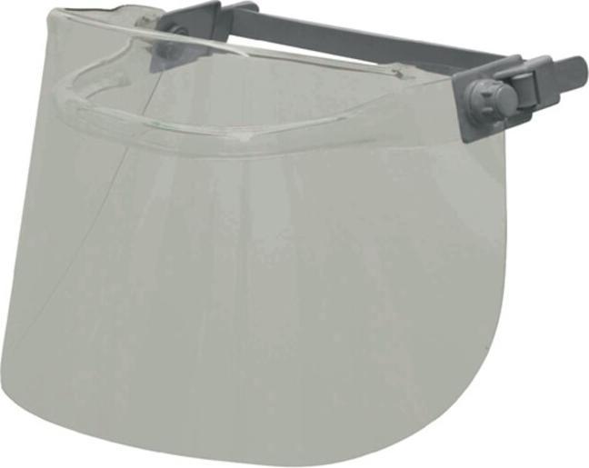 Actual product image Aschua-Uhlen Electrical protection screen 4 kA PC, clear 460 x 200 x 1.5 mm EN 166, EN 168, EN 169, EN 170