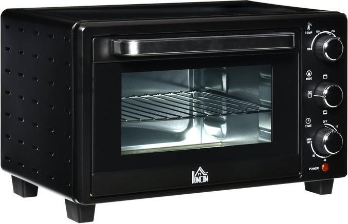 Image du produit Swisshandel24 Mini-four 21L avec 1 support filaire et 1 plaque de cuisson 3 modes de cuisson 100°C-230°C 1400W