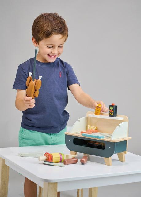 Produktbild Tender Leaf Toys Holzgrill Spielset