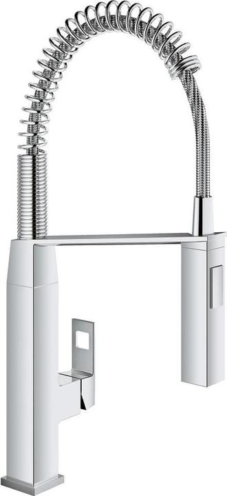 Produktbild Grohe Küchenarmatur mit flexiblen Auslauf Eurocube chrom glänzend 31395000